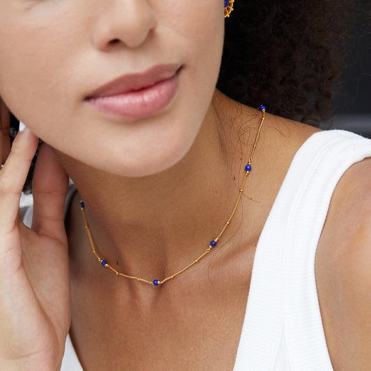 Collier Bare Luxe - Chemin de Lapis