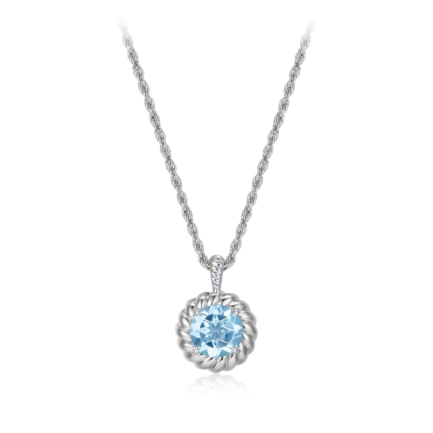 Collar Bleu Tressé