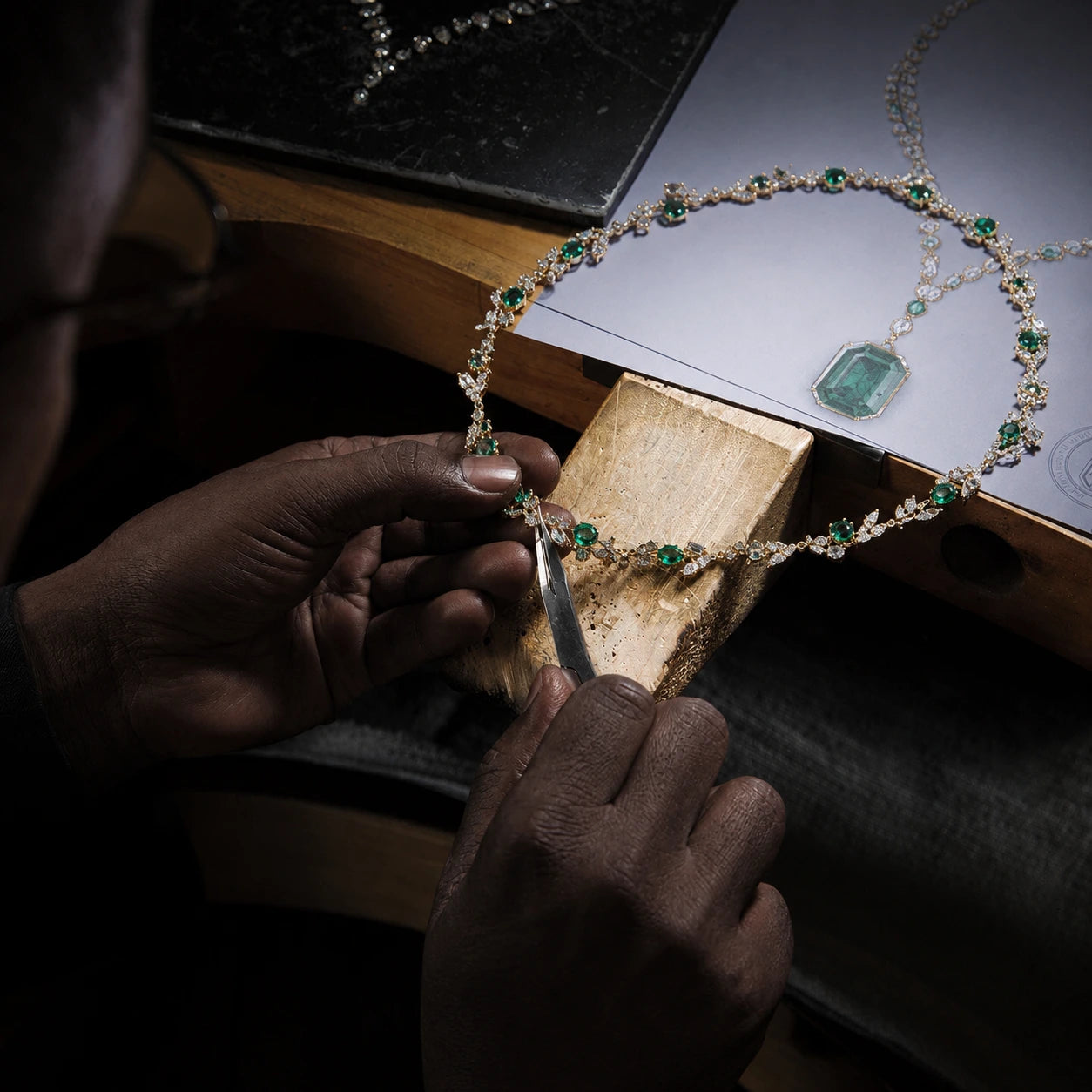 Awakened Time jewelry craftsmanship showcasing the artistry, precision, and attention to detail behind each handcrafted creation