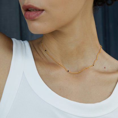 Collier Amulette à Pois Bare Luxe