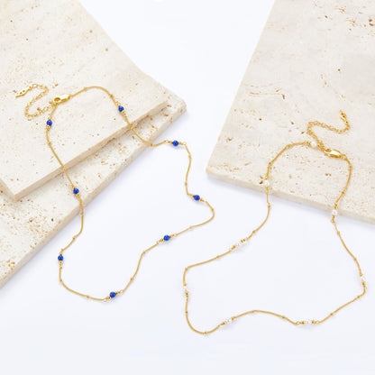 Collier Bare Luxe - Chemin de Lapis