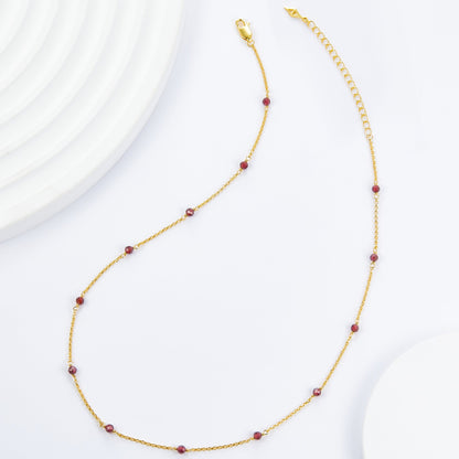 Bare Luxe – Collier Red Orbit