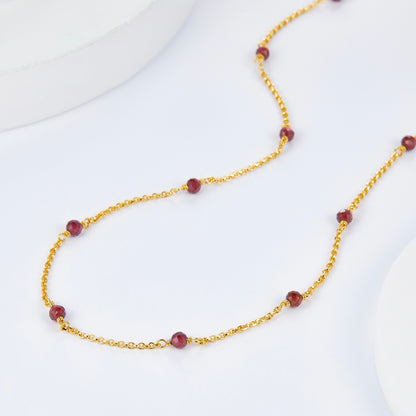 Bare Luxe – Collier Red Orbit