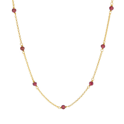 Bare Luxe – Collier Red Orbit