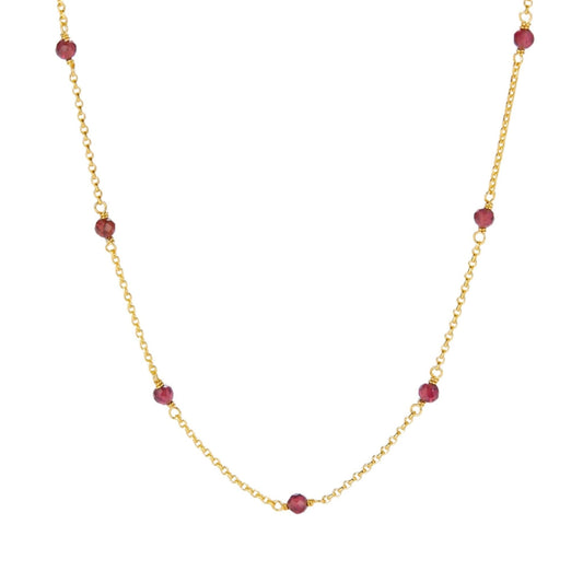 Bare Luxe – Red-Orbit-Halskette