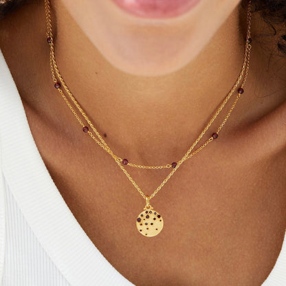 Bare Luxe – Collier Red Orbit