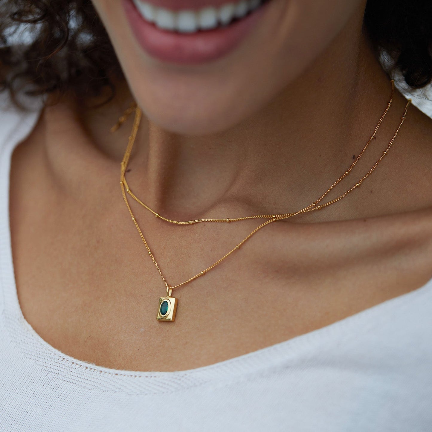 Bare Luxe – Collana a catena Satellite