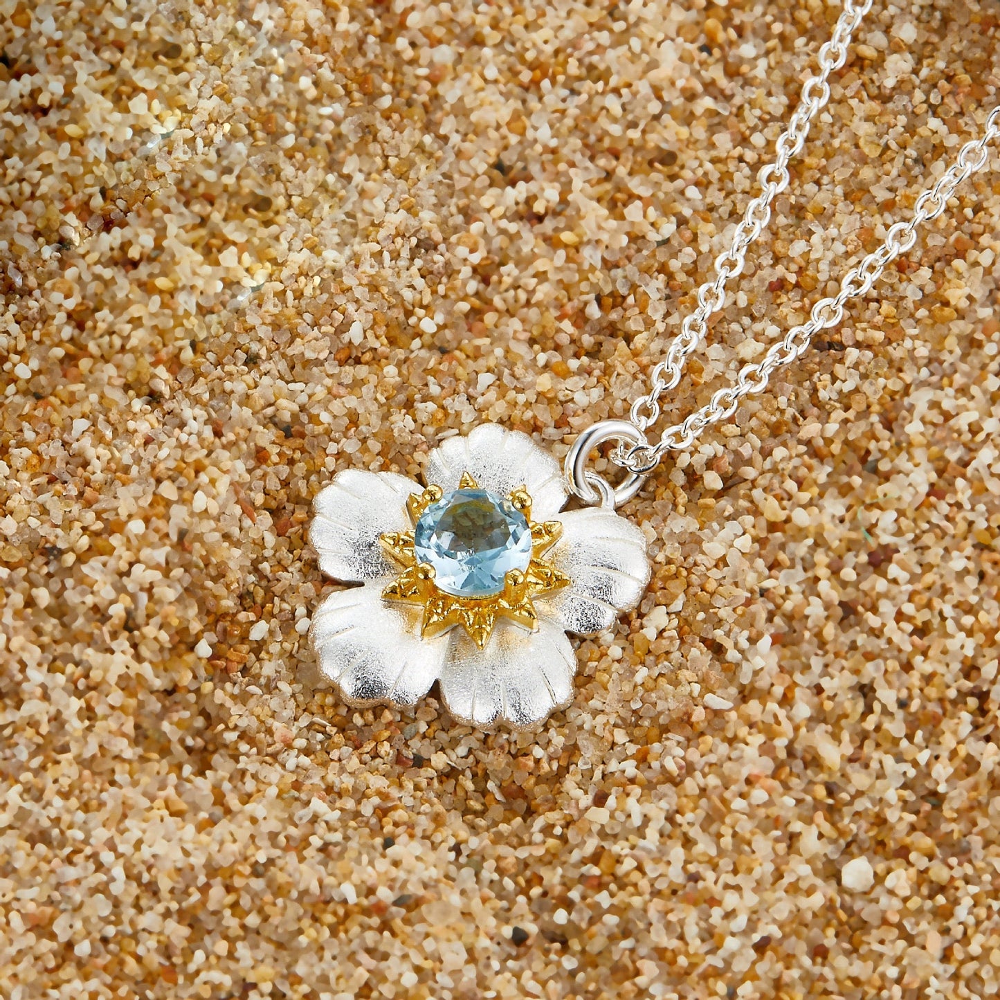 Collier Bleu de Jardin