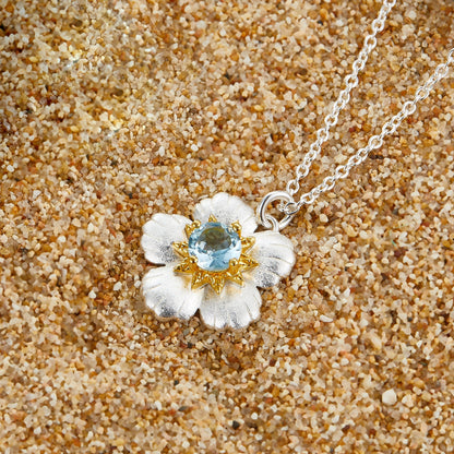 Collier Bleu de Jardin