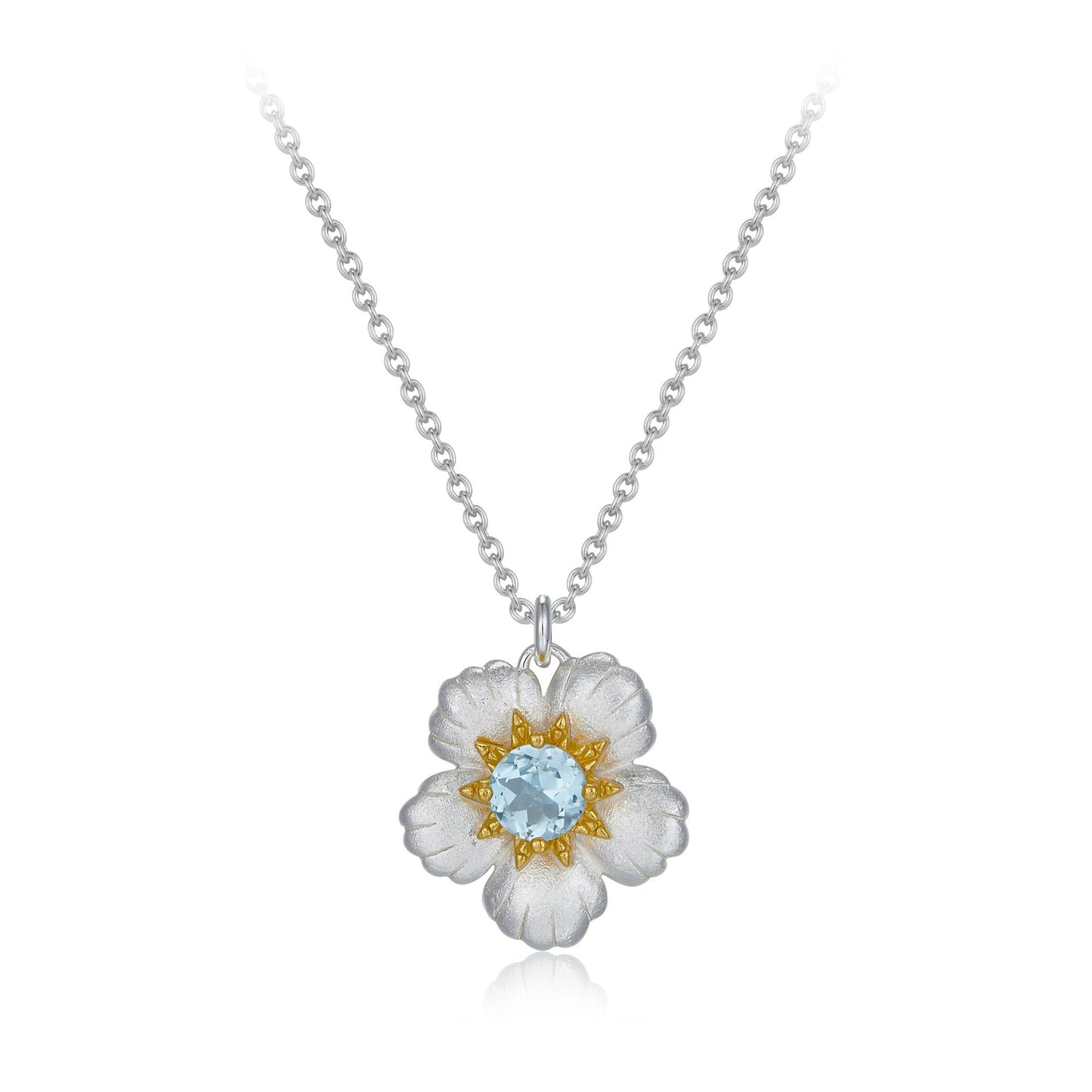 Collier Bleu de Jardin