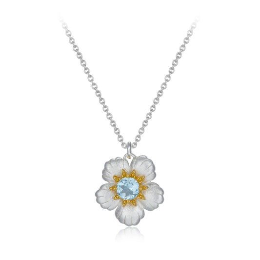 Collier Bleu de Jardin