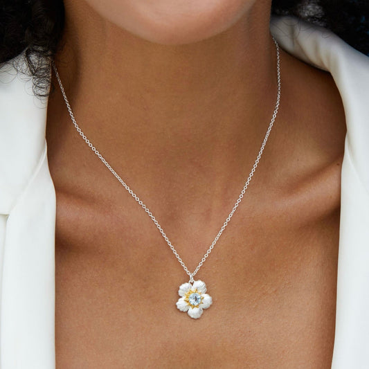 Collier Bleu de Jardin
