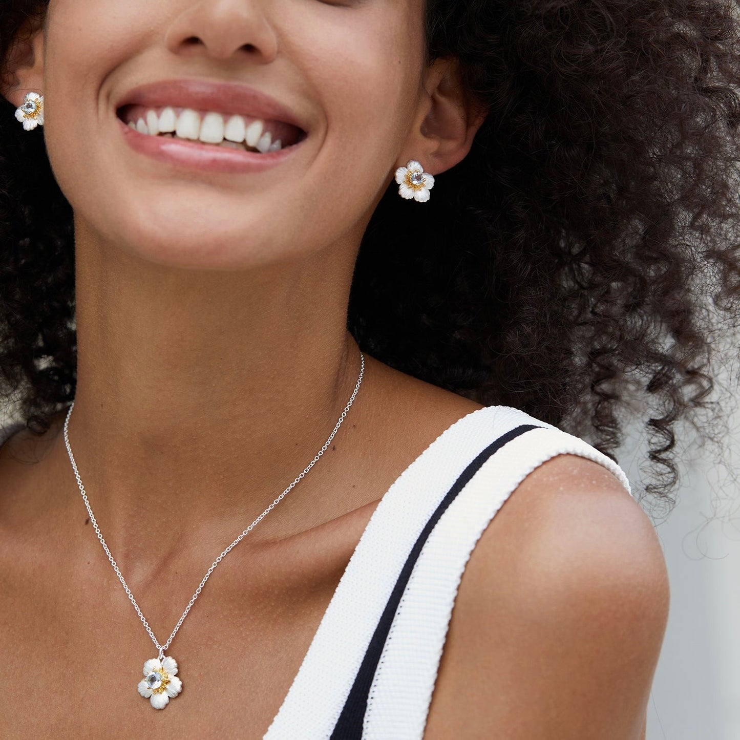 Collier Bleu de Jardin