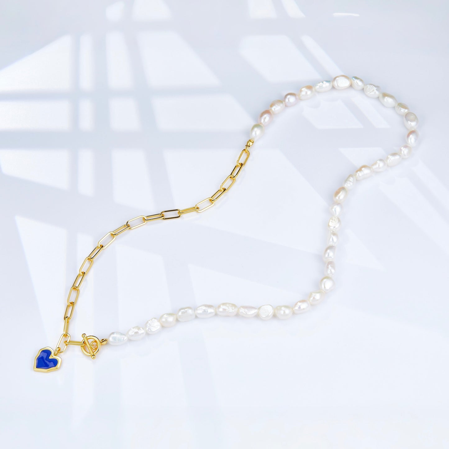 Collar Bleu et Blanc