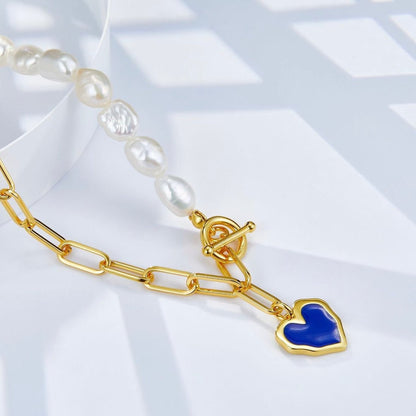 Collar Bleu et Blanc