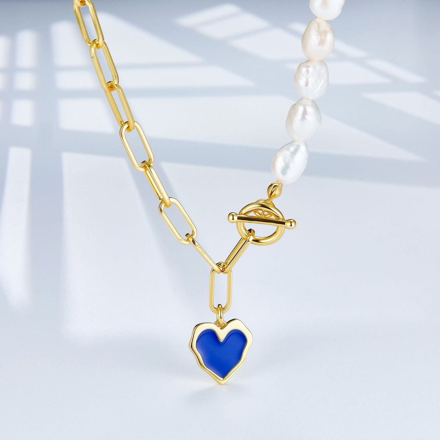 Collar Bleu et Blanc