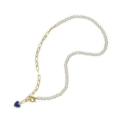 Collar Bleu et Blanc