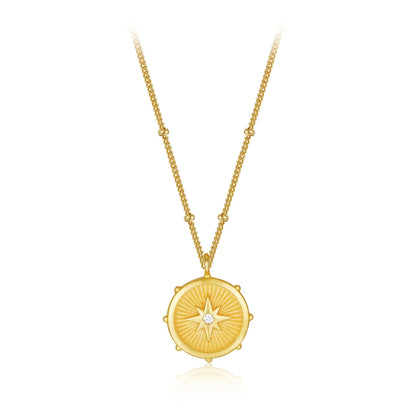 Collier Celeste Medallion