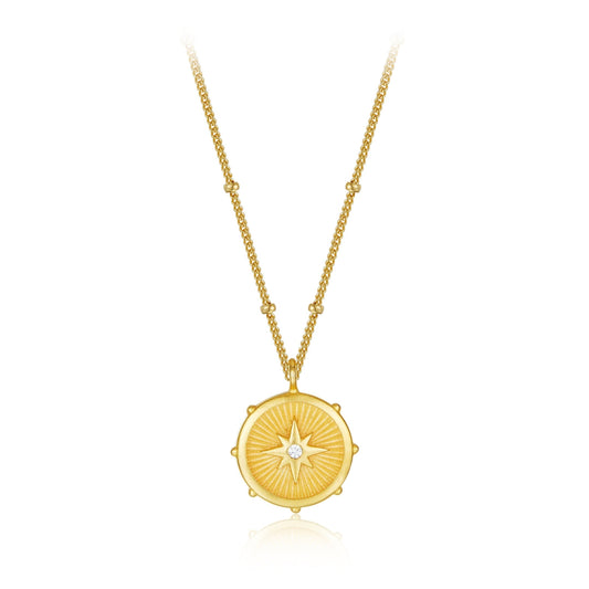 Collier Celeste Medallion
