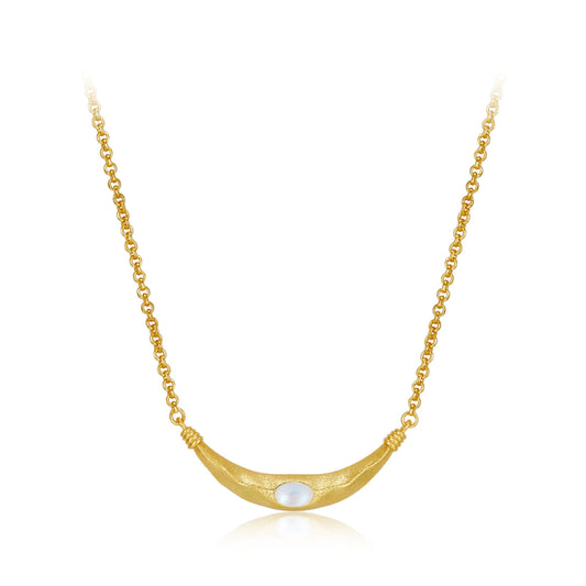 Crescent Arc Necklace