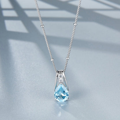 Frozen-Dewdrop-Halskette