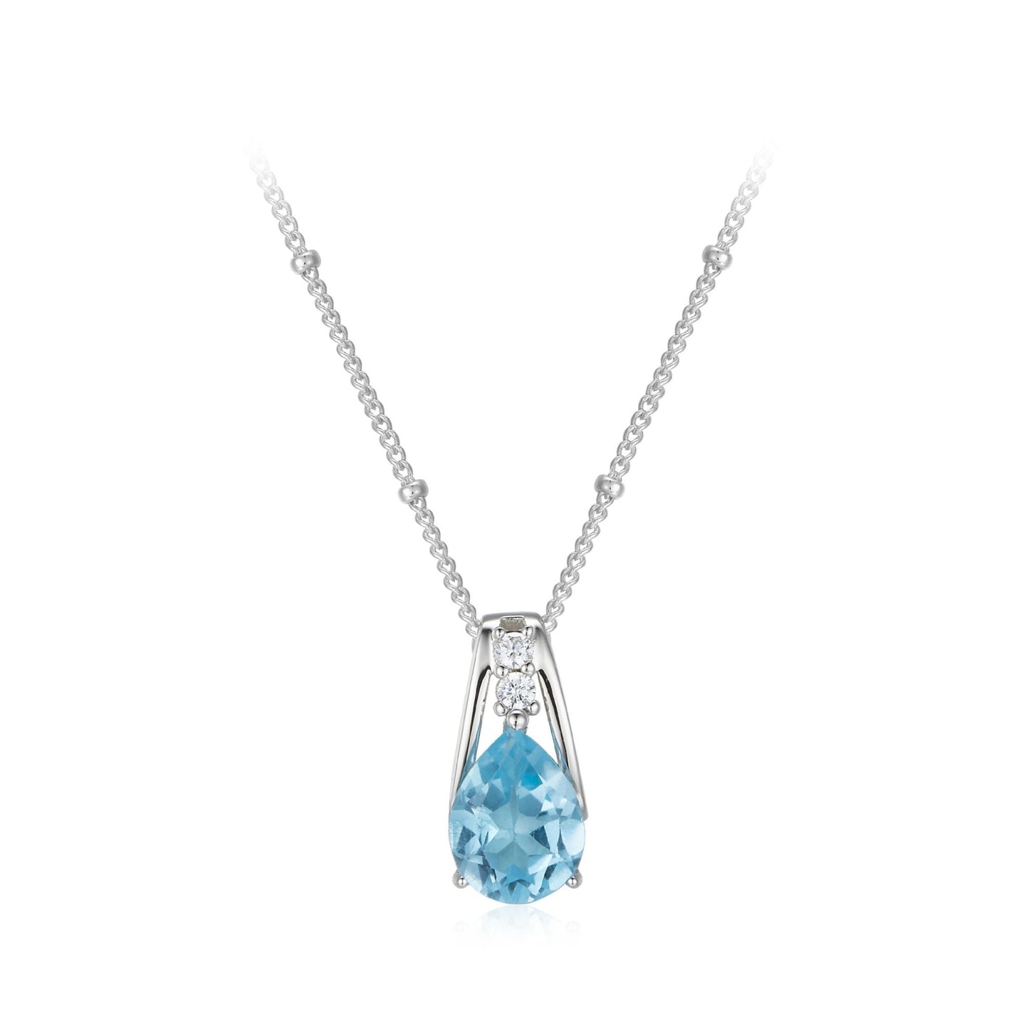 Frozen-Dewdrop-Halskette