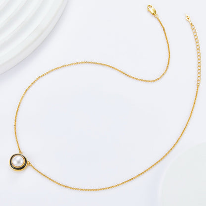 Collier Halo Noir