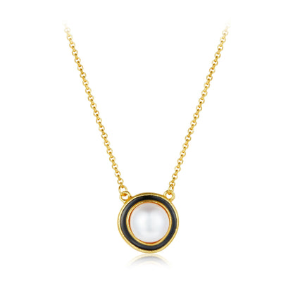 Collier Halo Noir