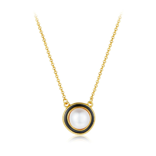 Halo Noir Necklace