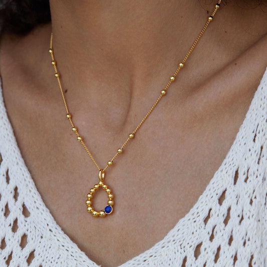 L’Anneau Bleu Necklace