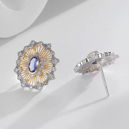 Pendientes Flor de los Medici