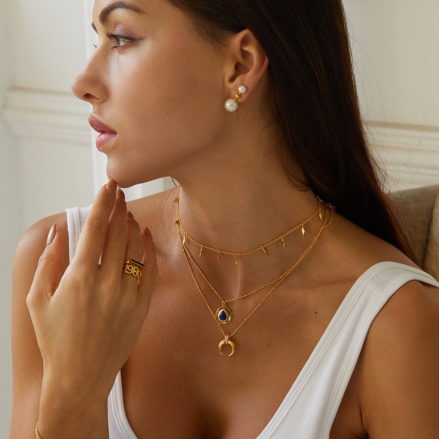 Collier Goutte de Minuit