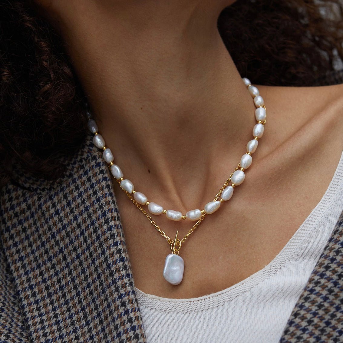Collier Perle Libre