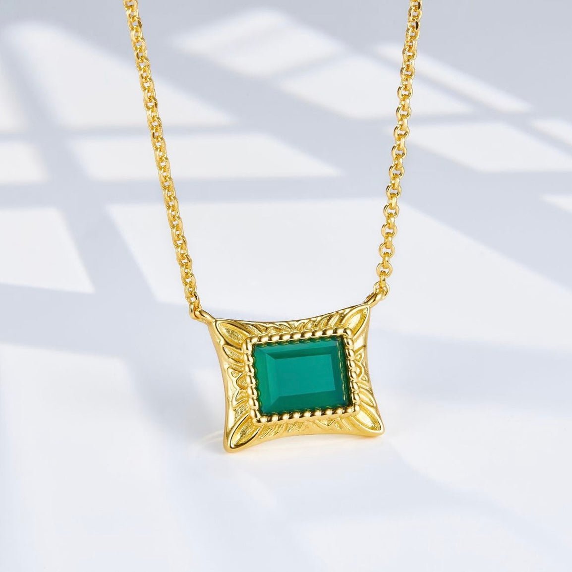 Sahara Green Necklace