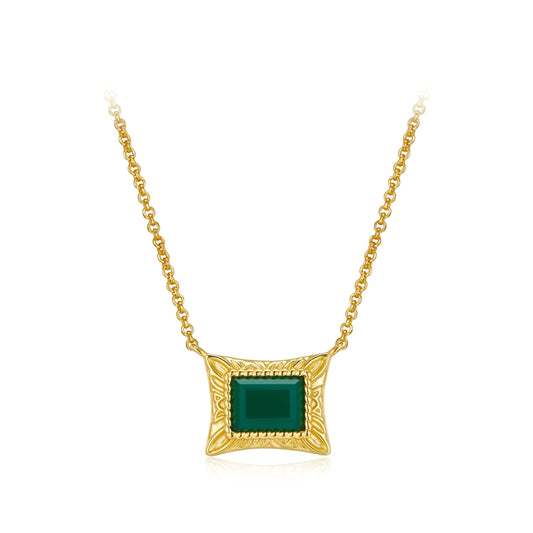 Sahara Green Necklace