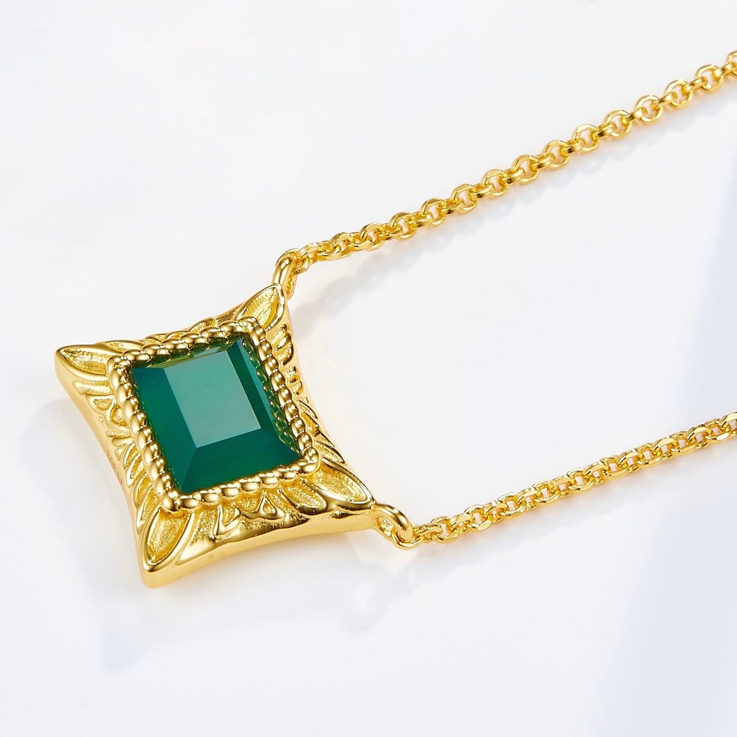 Sahara Green Necklace