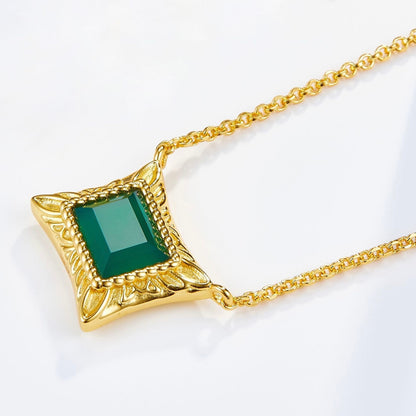 Sahara Green Necklace