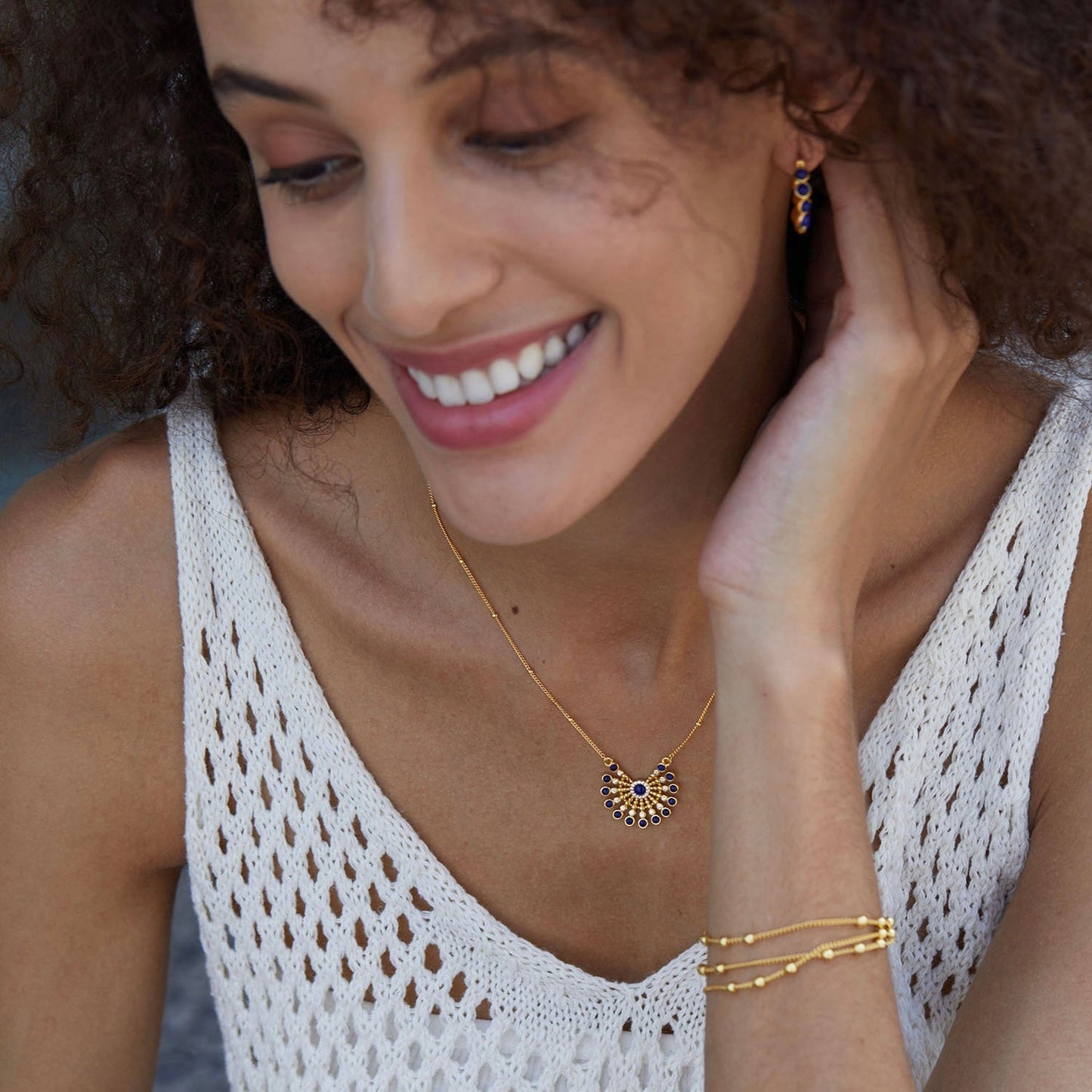 Collar Solstice Medallion