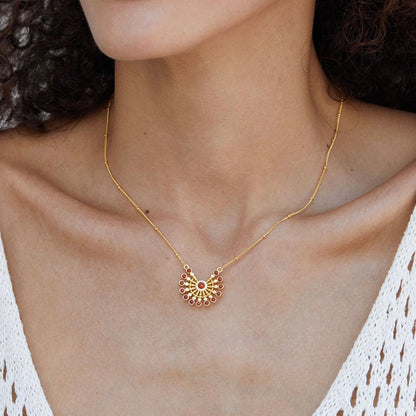 Collar Solstice Medallion