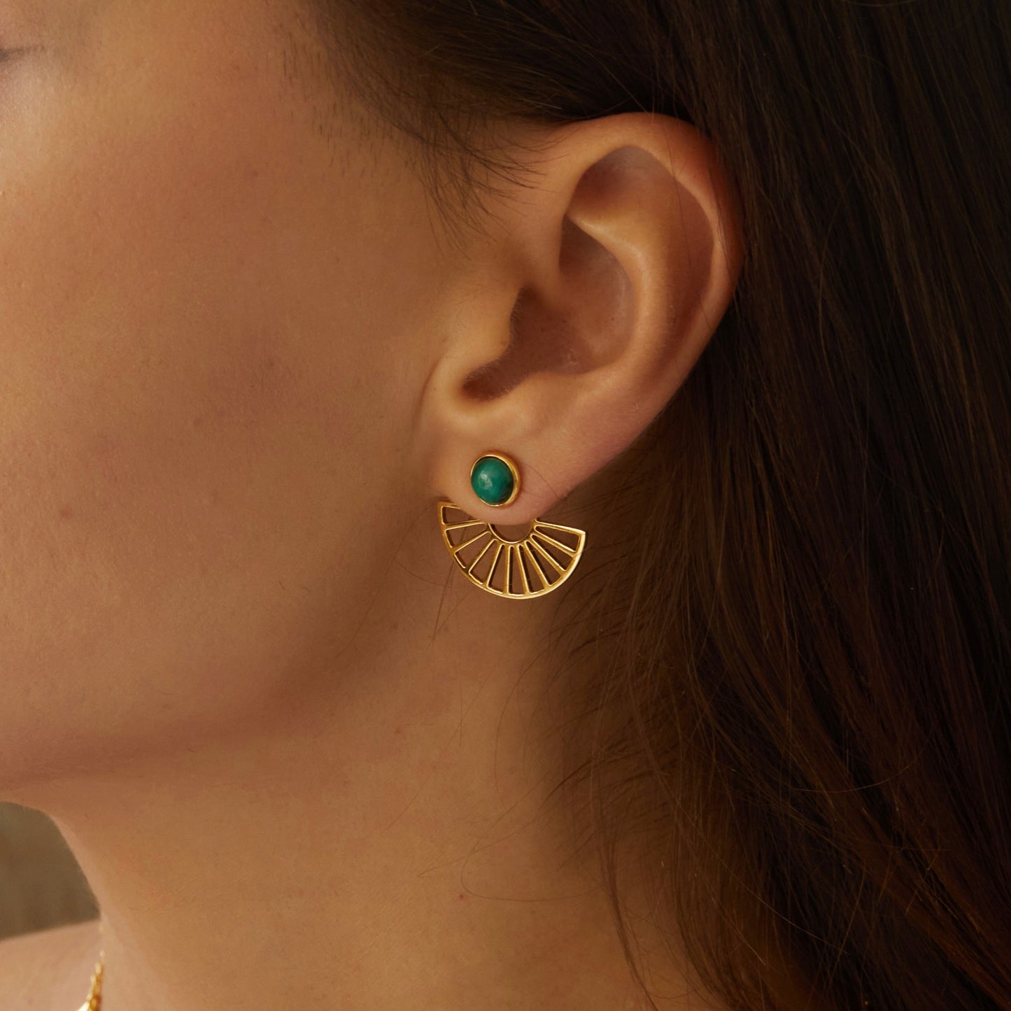 Pendientes Zen Fan