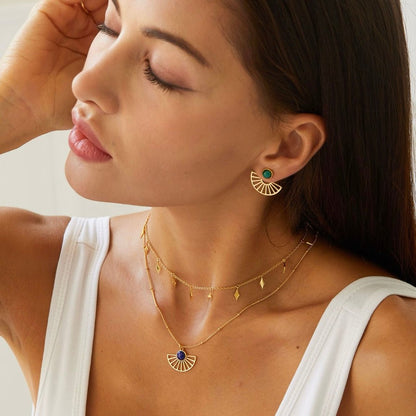 Pendientes Zen Fan